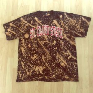 Saint Cloud State University Custom Bleach Shirt